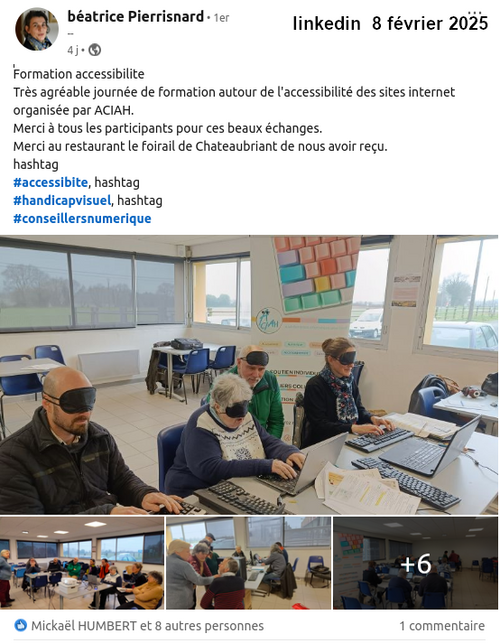 Linkedin 8 février 2025